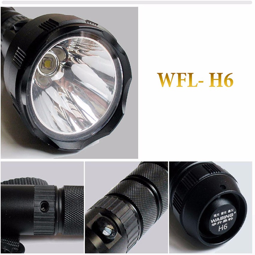 Đèn pin Siêu Sáng Wasing WFL-H6 ( Hàng Chính Hãng )