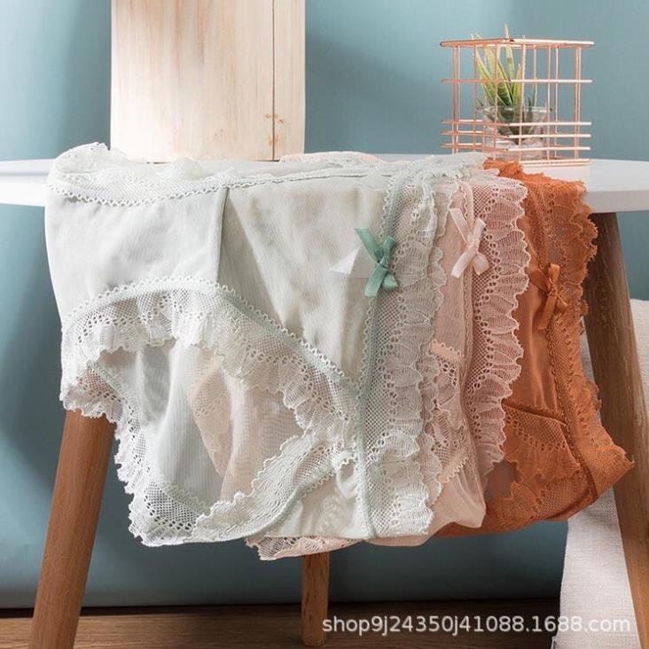 QUẦN LÓT REN LƯỚI LACE CHỐNG HẰN VIỀN PHONG CÁCH NHẬT BẢN Q297