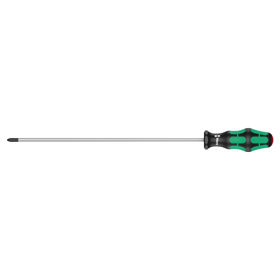 Tua vít dài 350 ph screwdriver for phillips screws,  ph2 X 300mm, Wera 05008730001