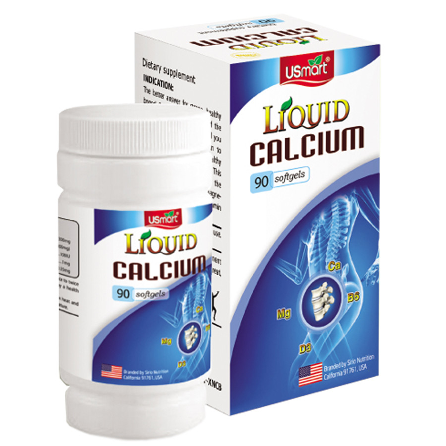 Thực Phẩm Chức Năng Bổ sung Canxi và Vitamin D3 Liquid Calcium Sirio Pharma (150 viên)