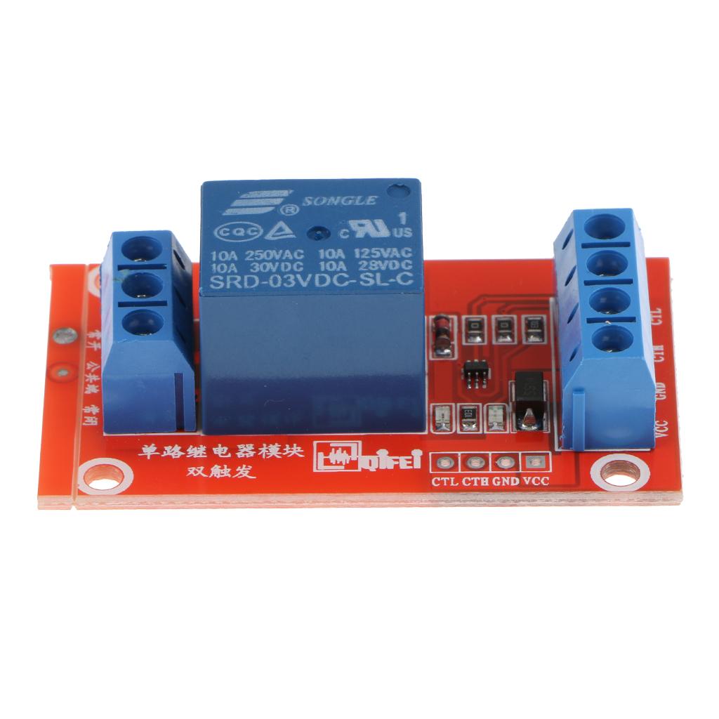 3V 1 Channel Relay Board Module Optocoupler LED for   PiC ARM AVRC