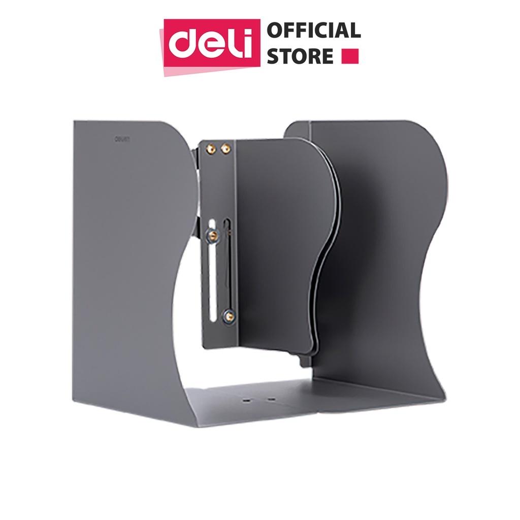 Giá Đựng Tài Liệu Mở Rộng hàng chính hãng Deli - Chất Liệu Kim Loại Dài Tối Đa Đến 48cm - Màu Xám - 1 chiếc - 78630