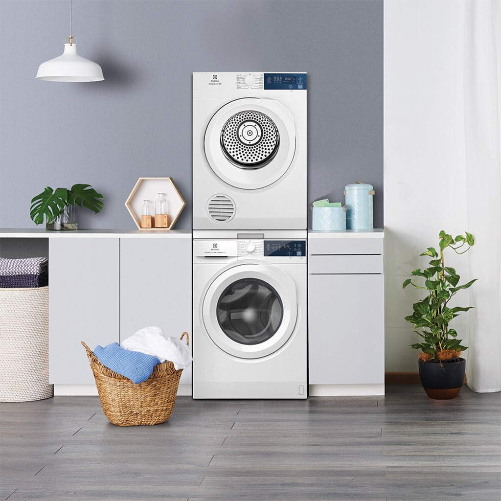 Máy sấy quần áo Electrolux 8.5 kg EDV854J3WB Trắng - Hàng chính hãng