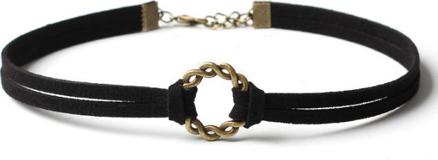 Vòng cổ choker dây xích tròn V29