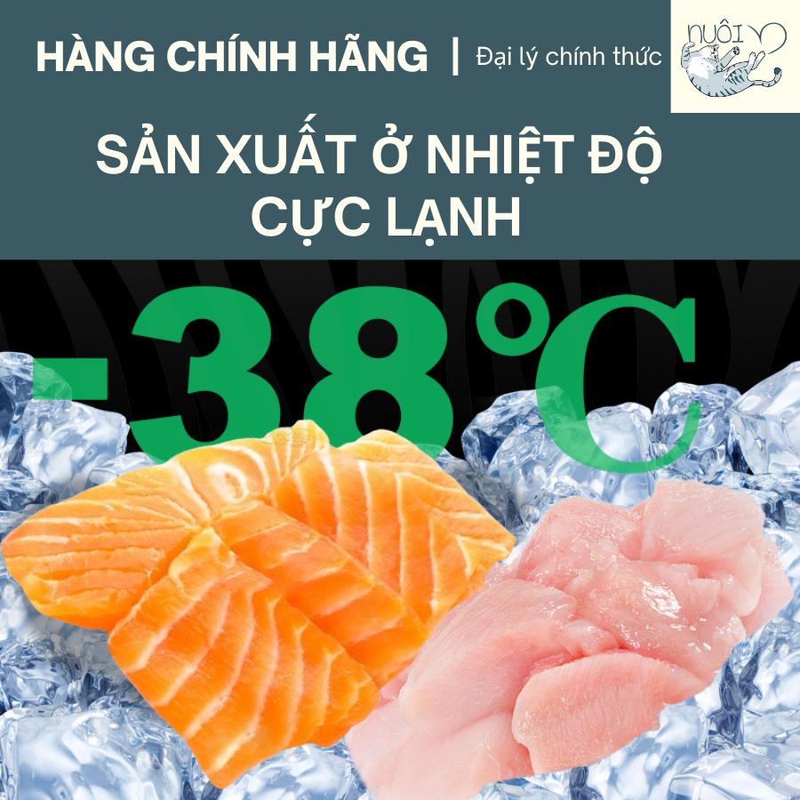 Snack thịt sấy gà, cá hồi sấy cho mèo của Petour - Bite Of Wild - Thức ăn nhẹ cho chó, mèo từ 1 tháng tuổi