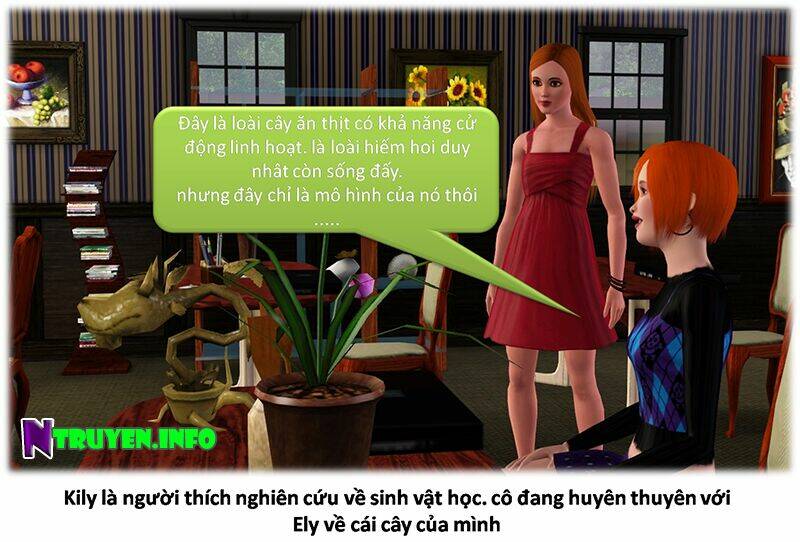 truyện sims - bí mật màu xanh chapter 2 6