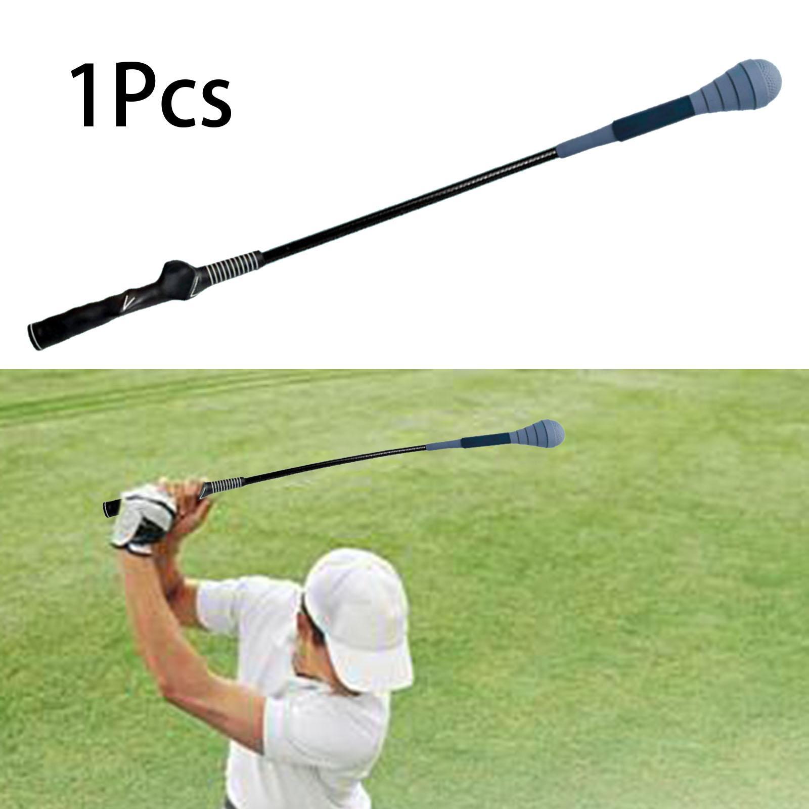 Golf Swing Trainer Golf Swing Training Aid Warm up Nonslip Grip Lightweight Position Correction Golf Strength Fitness Trainer