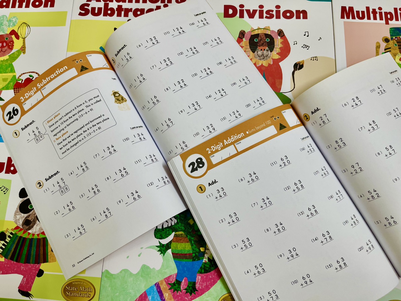 Kumon toán nhật bản-10Q bản màu