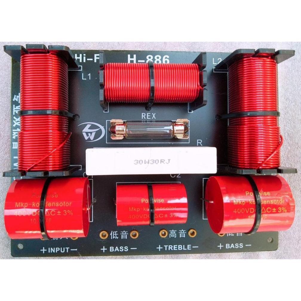 PHÂN TẦN FULL ĐÔI CÔNG SUẤT LỚN H886 - GIÁ 2 MẠCH