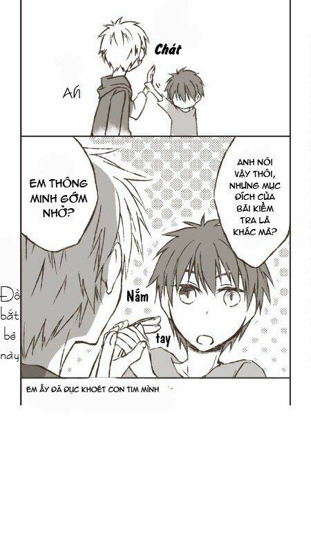 kuroko – tuyển thủ vô hình: akakuro short chapter 13 10