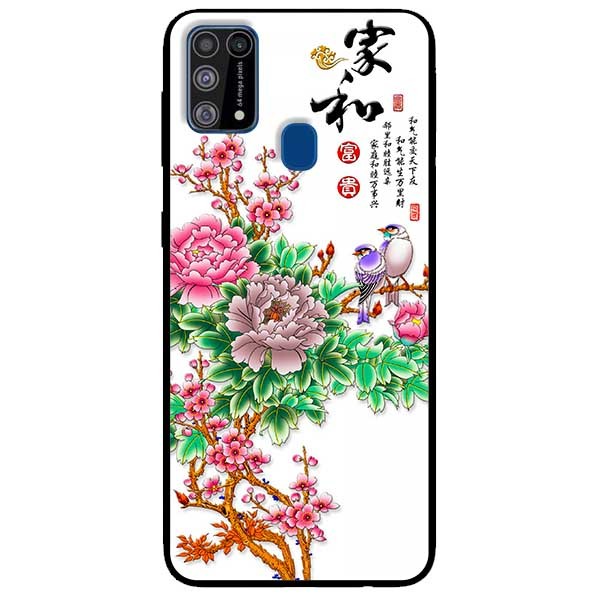 Ốp lưng dành cho Samsung Galaxy M31 mẫu Hoa Mẫu Đơn