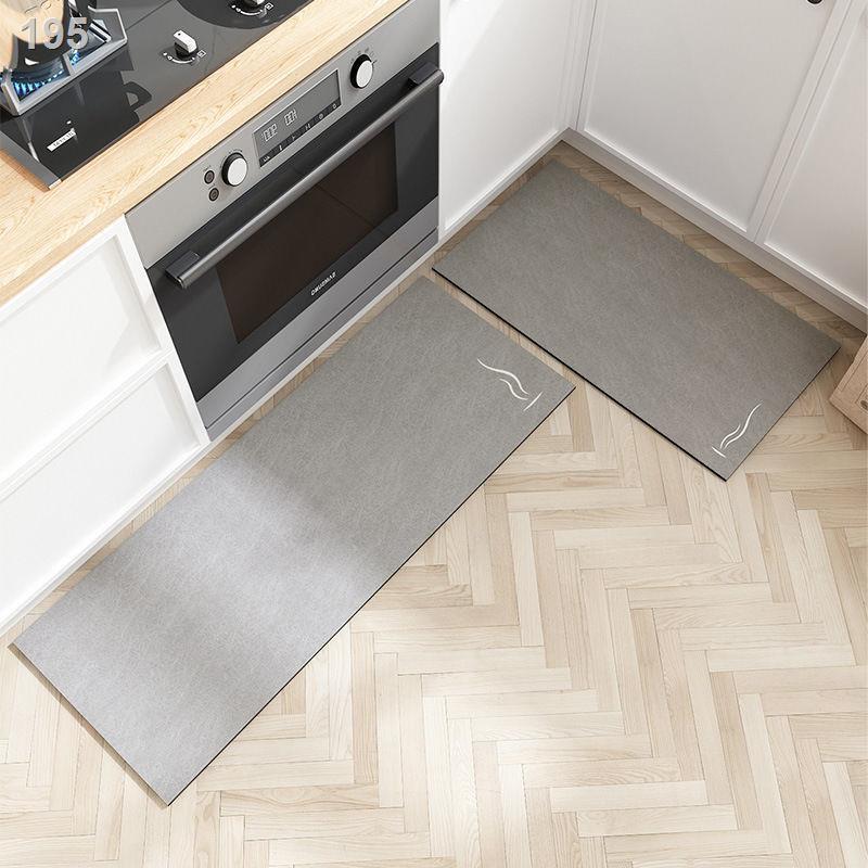 Thảm trải sàn nhà bếp có thể lau, không cần lau chân chống bụi bẩn, thấm dầu và nước gia dụng lâu trơn trượt,