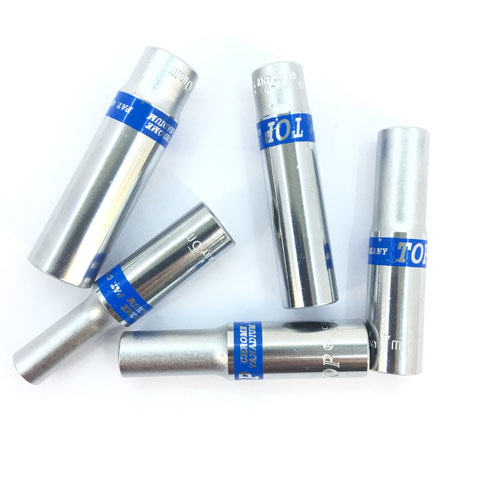 Đầu Khẩu Vặn Ốc Dùng Tay Cỡ 1 Phần 4 Loại Đẹp Từ 5- 14mm
