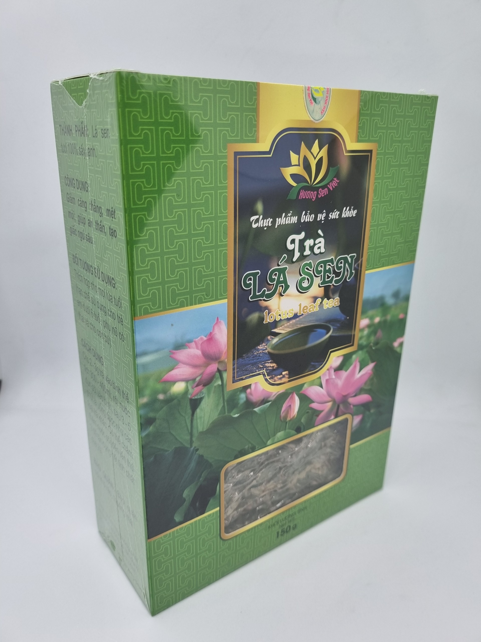 TRÀ LÁ SEN HỘP 150G - HƯƠNG SEN VIỆT