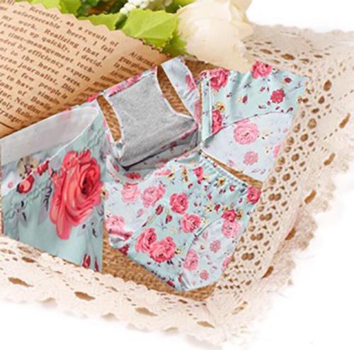 Combo 5 Quần Lót Nữ Điều Hòa Thông Thoáng Họa Tiết In Hoa Đẹp Mắt-Ngẫu Nhiên