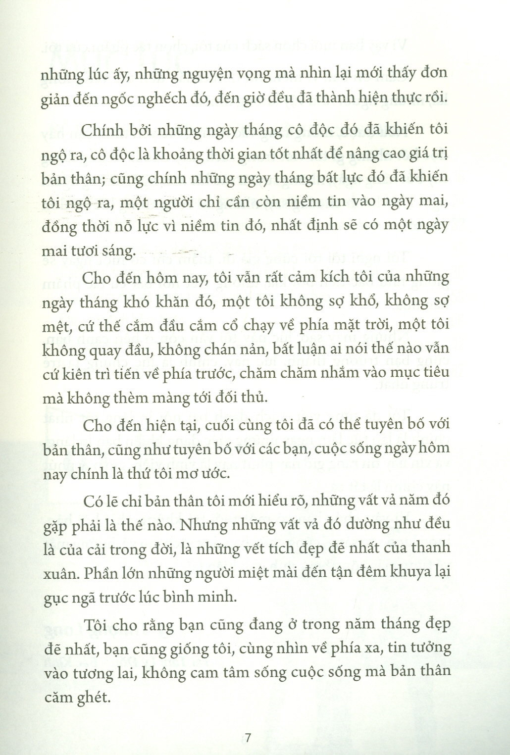 Không Nỗ Lực Đừng Tham Vọng (Kim chỉ nam dành cho bạn trẻ) (Tái bản năm 2023)