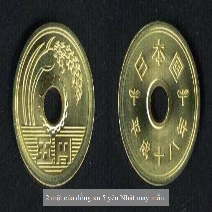 Dây treo như ý đồng xu 5 Yên Nhật, được bện bằng dây đỏ, có kết bình an, đem lại may mắn, thu hút tài lộc - TMT Collection - SP001142