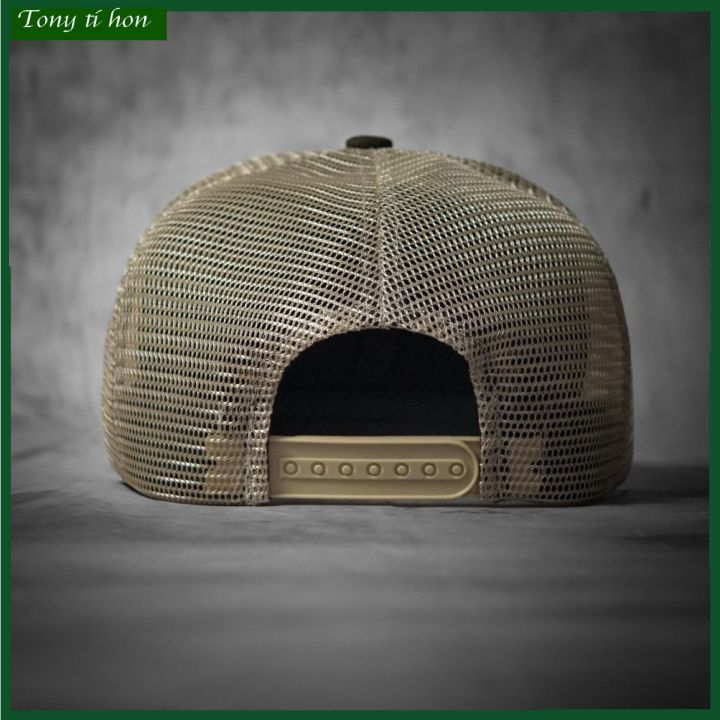 Tony tí hon - Mũ/nón kết lưỡi trai Snapback No Prey cá tính thời trang nam nữ cao cấp màu nâu/ màu trắng