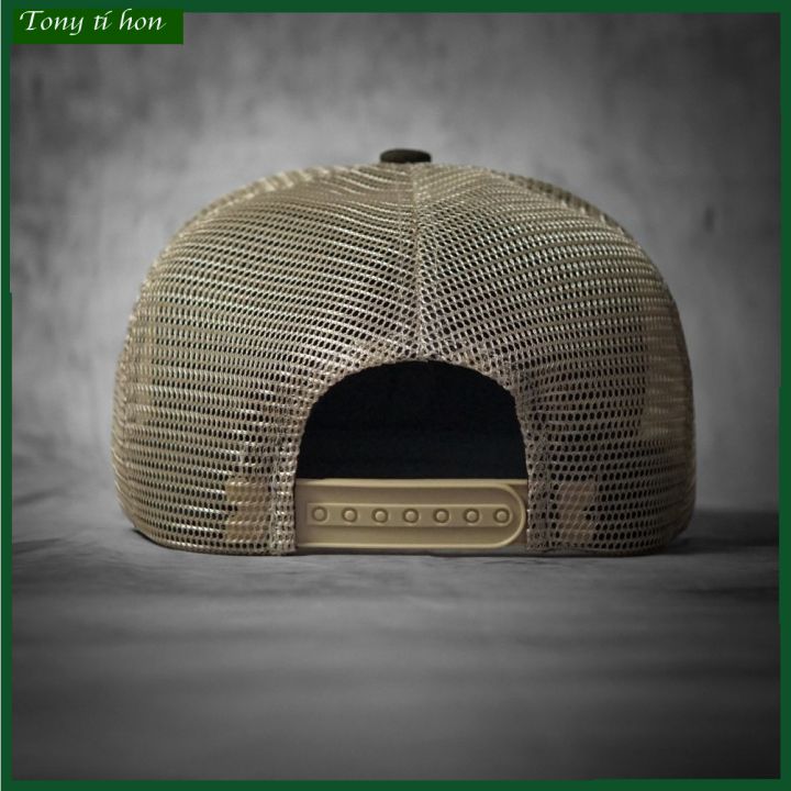 Tony tí hon - Mũ/nón kết lưỡi trai Snapback No Prey cá tính thời trang nam nữ cao cấp màu nâu/ màu trắng