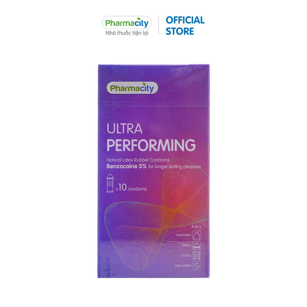 Bao cao su Pharmacity Ultra Performing