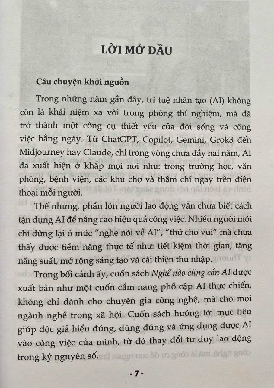Nghề Nào Cũng Cần AI