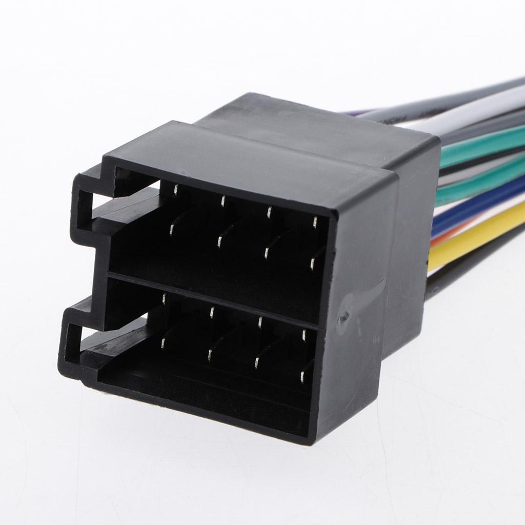 Car Stereo Male Socket Radio ISO Wire Harness Adapter For   a4 96-99