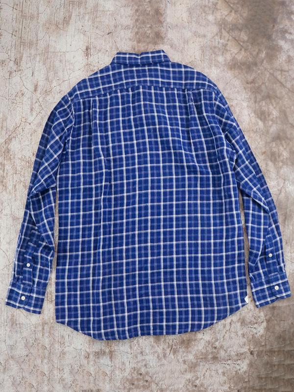 Áo Sơ Mi Nam Anncliff Linen Regular Fit Plaid Shirt - Size L