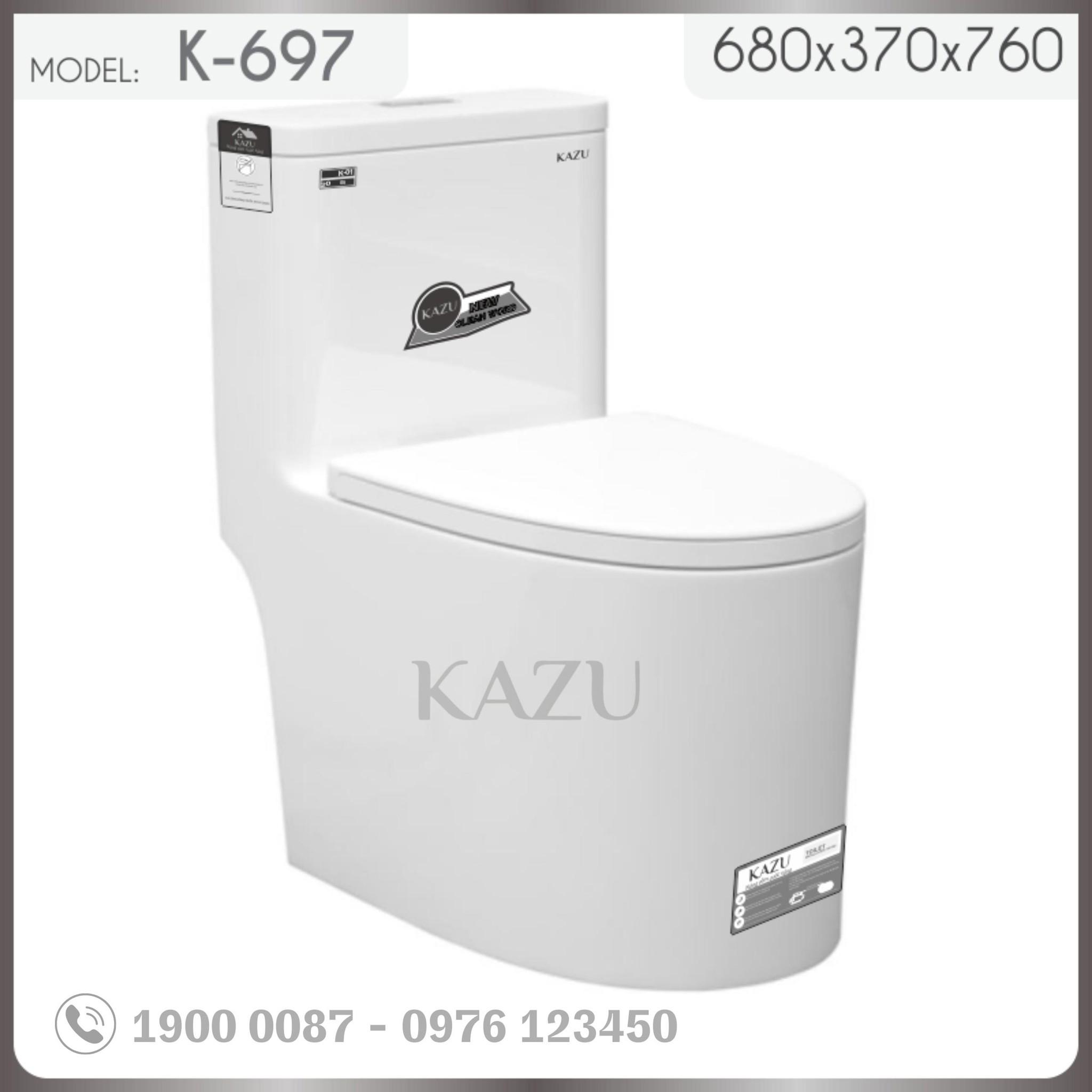 Bồn cầu khối KAZU K697