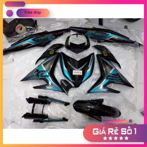 Tem rời exciter 150 chất liệu Candy cao cấp ko bay màu bảo hành màu sắc vĩnh viễn