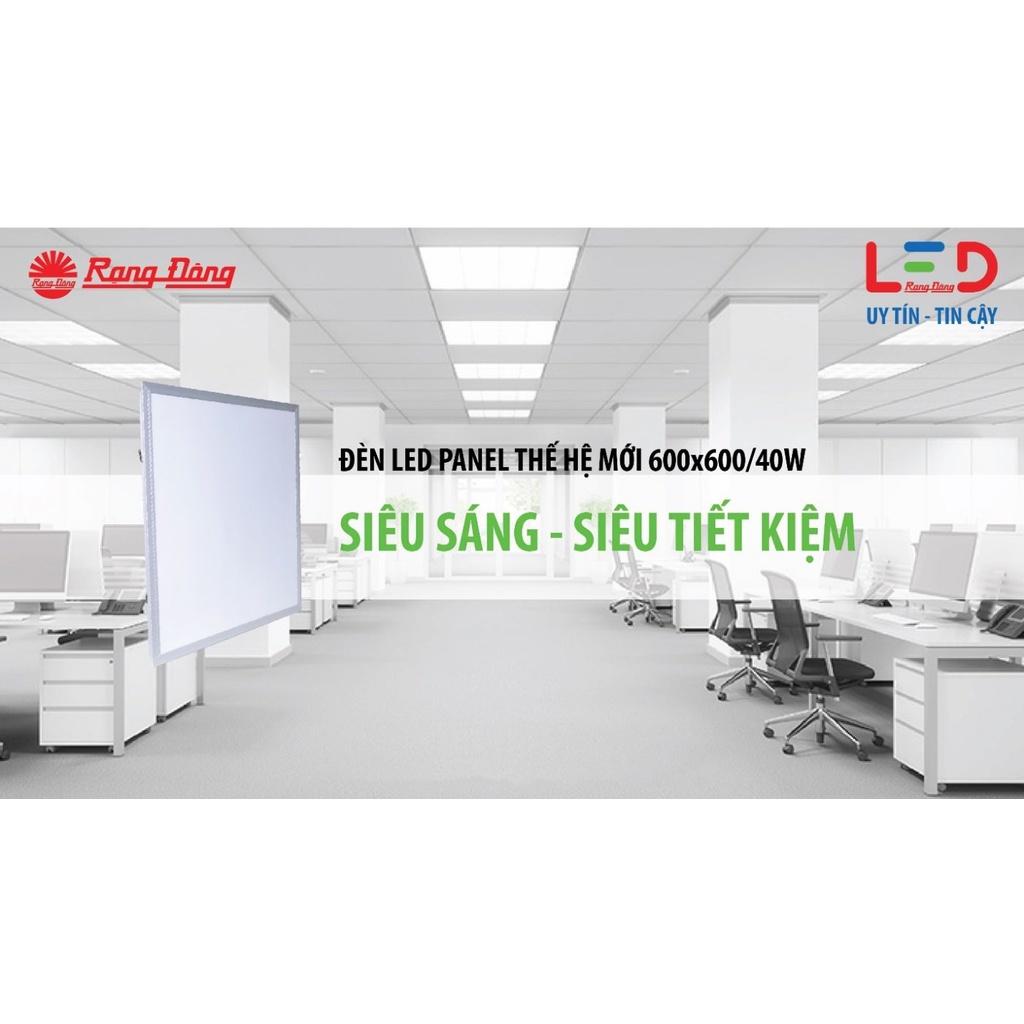 Đèn LED Rạng Đông Panel 60x60 40W Ánh sáng trắng 6500K Model: D P08 60x60/40W 6500K