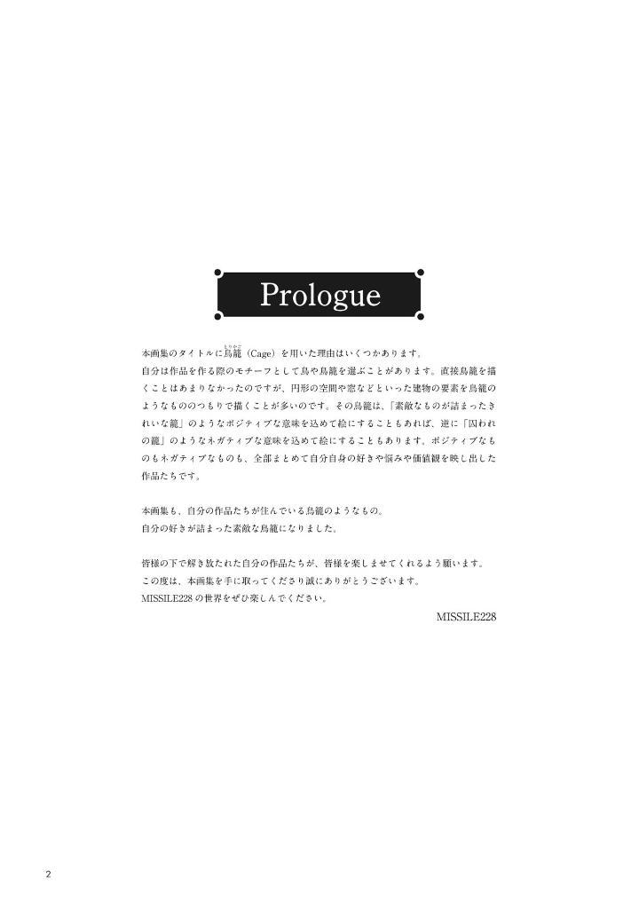 Sách ngoại văn: MISSILE228 Artbook: Open The Cage (Japanese Edition)