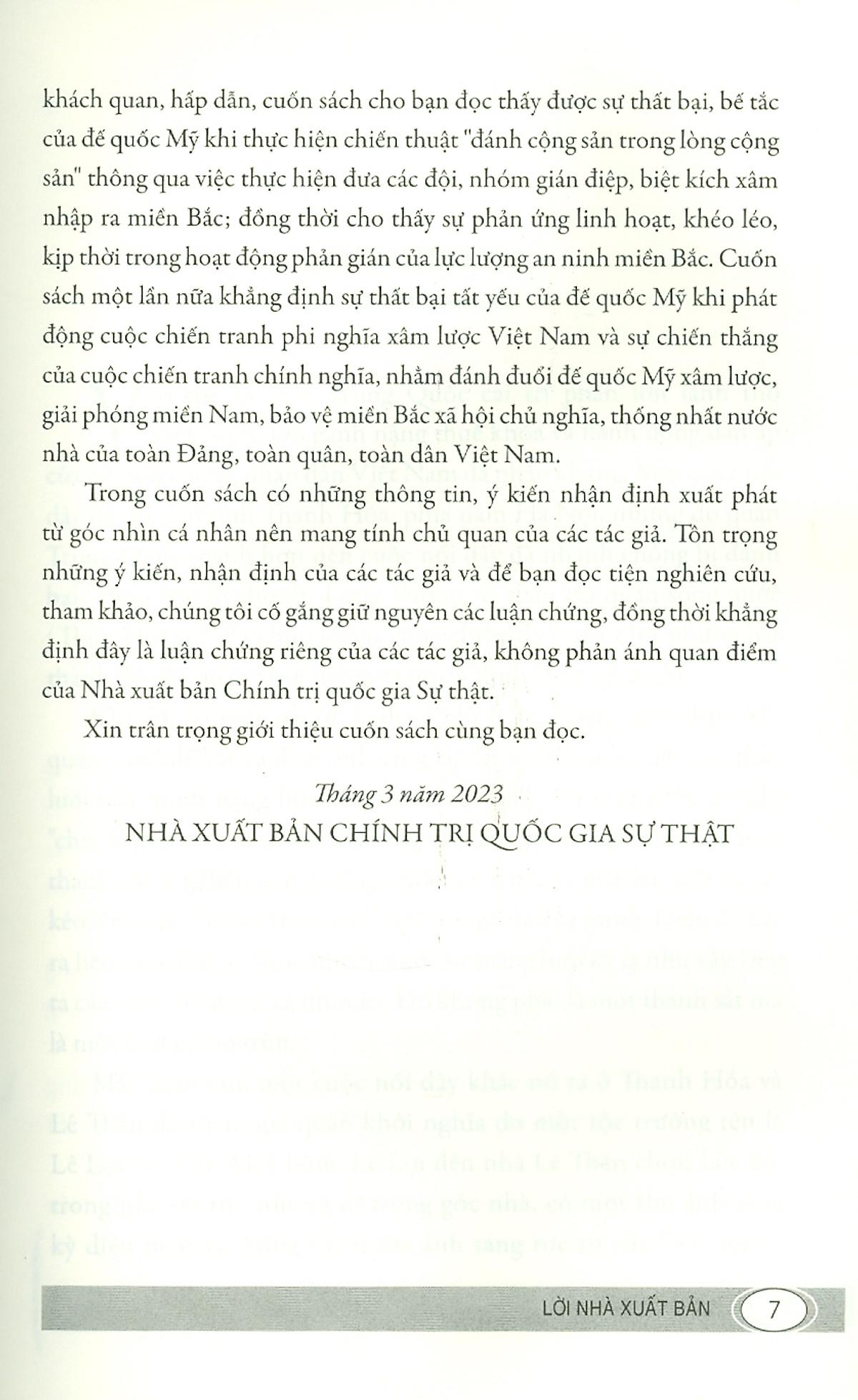Gián Điệp Và Biệt Kích Nước Mỹ Đã Thất Bại Như Thế Nào Trong Cuộc Chiến Tranh Bí Mật Ở Miền Bắc Việt Nam