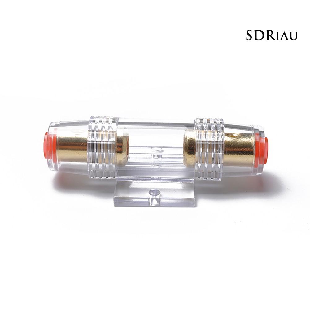 POWER Dây Cáp Cầu Chì Khuếch Đại Âm Thanh 60a Cho Xe Hơi