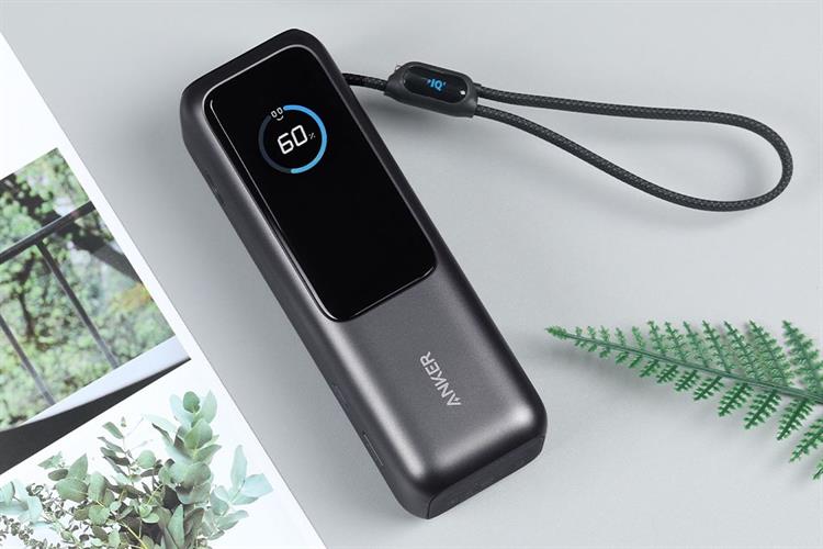 Pin Dự Phòng Anker 25.000mAh 165W Tích Hợp Cáp Rút Gọn A1695 - GiaPhucStore | Hàng Chính Hãng