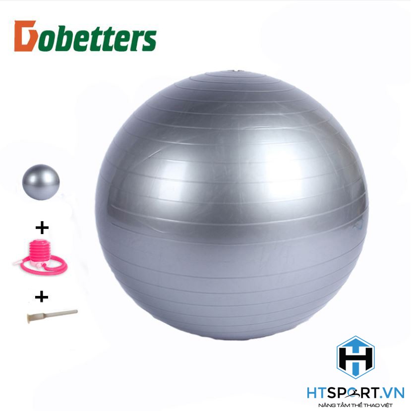 Bóng trơn size 75cm, trong lượng 1kg, chất liệu PVC chịu lực cao , Thể Hình, tập GYM , YOGA đủ màu