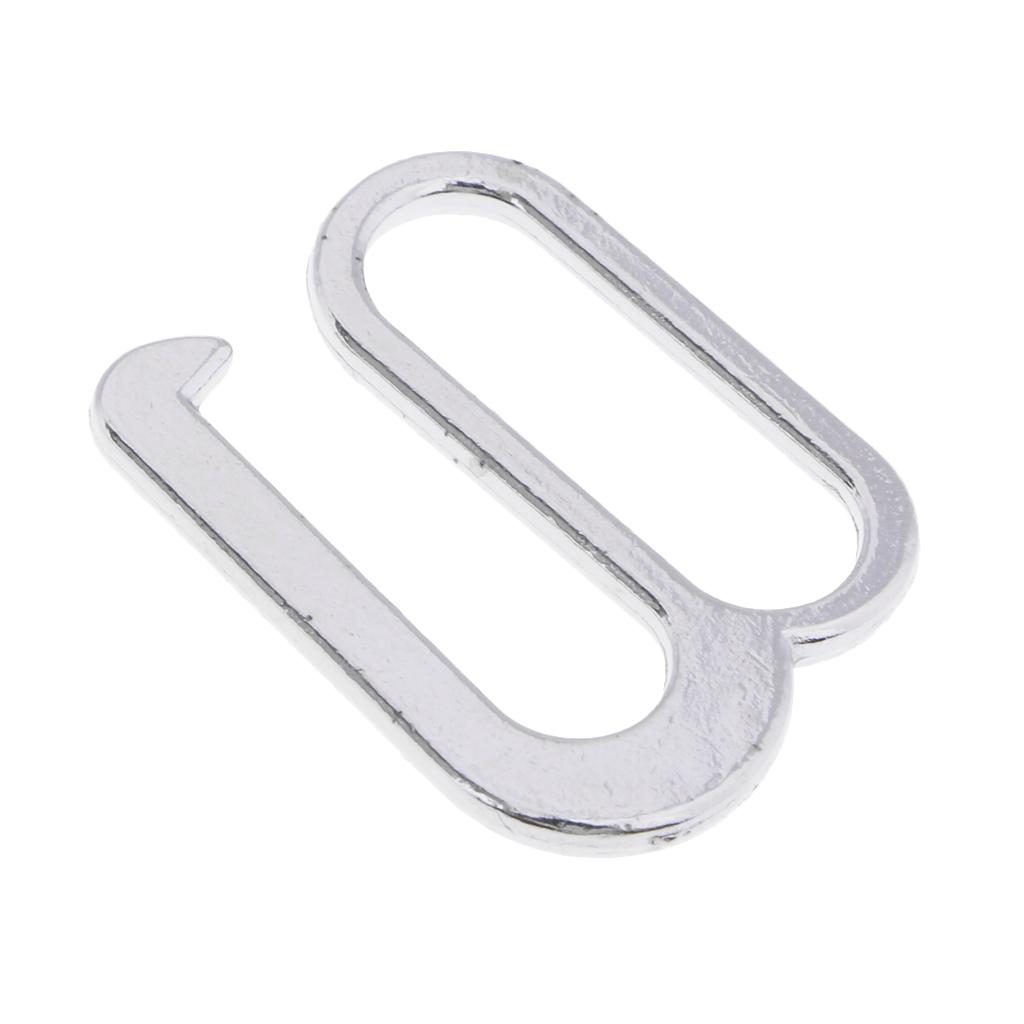 10 Cái Hợp Kim Thay Thế Dây đeo áo Ngực Trượt Móc Hình 9 Bộ đồ Lót điều Chỉnh