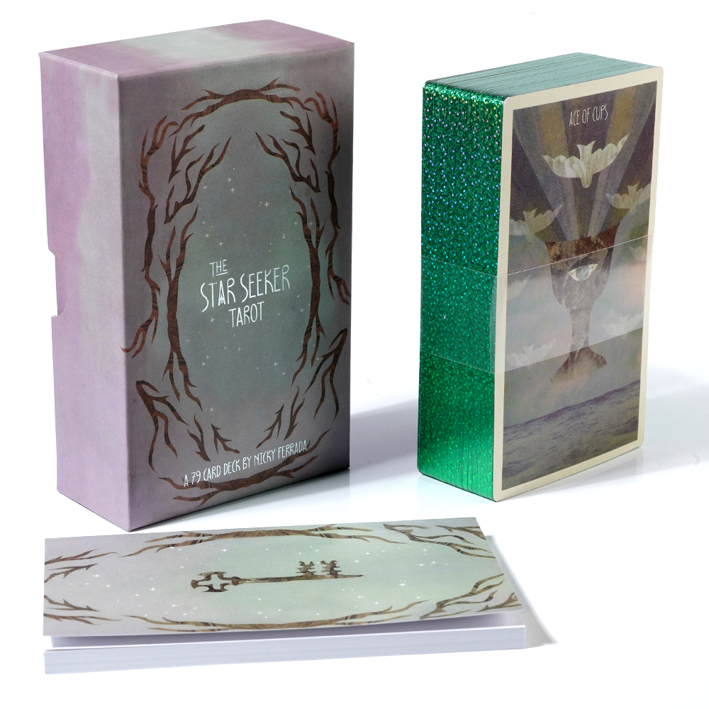 Bộ Bài The Star Seeker Tarot 78 Lá Bài Tặng Đá Thanh Tẩy