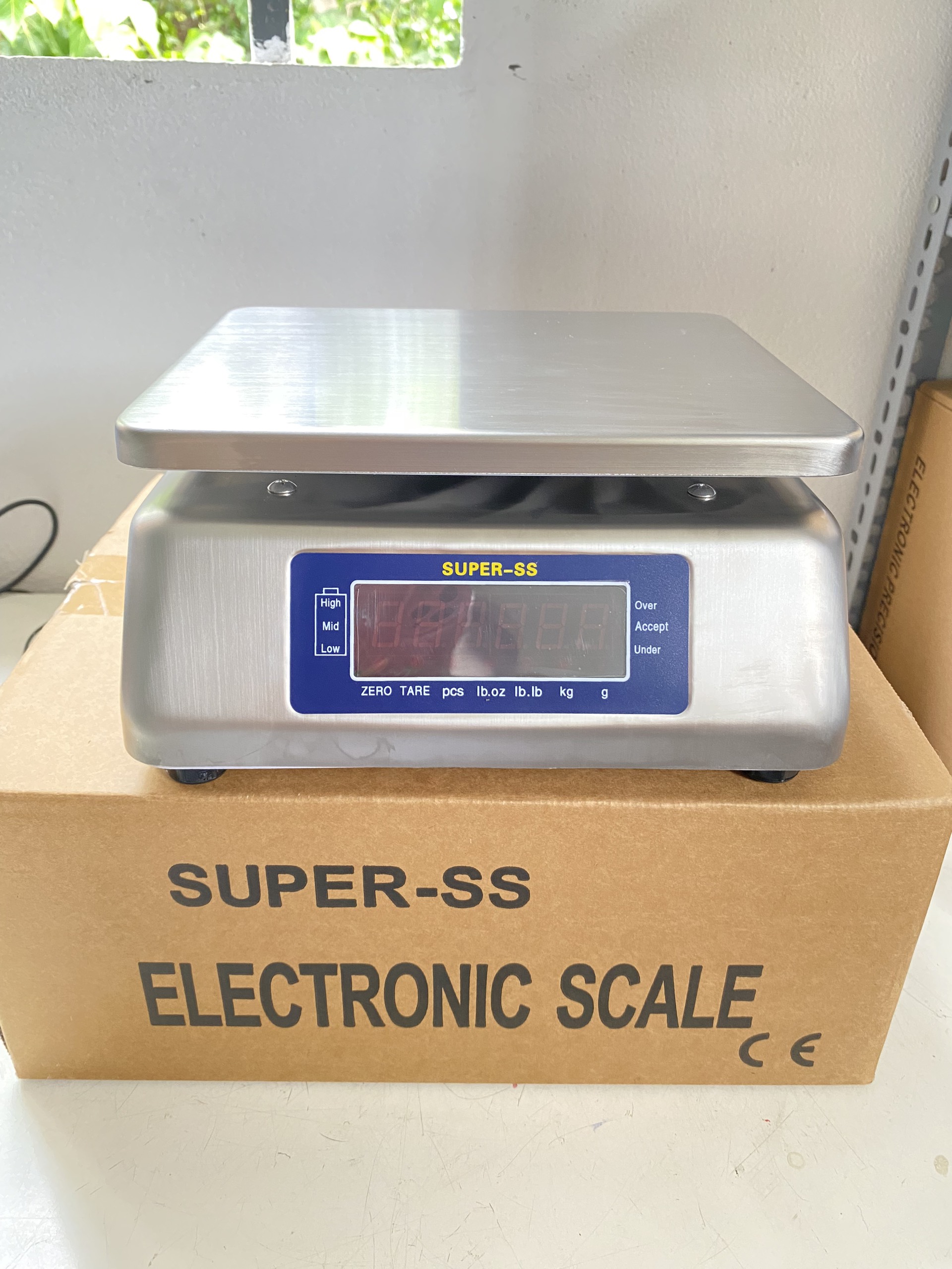 Cân Thủy Sản TPS15 Super SS, Mức cân 15kg độ đọc 2g