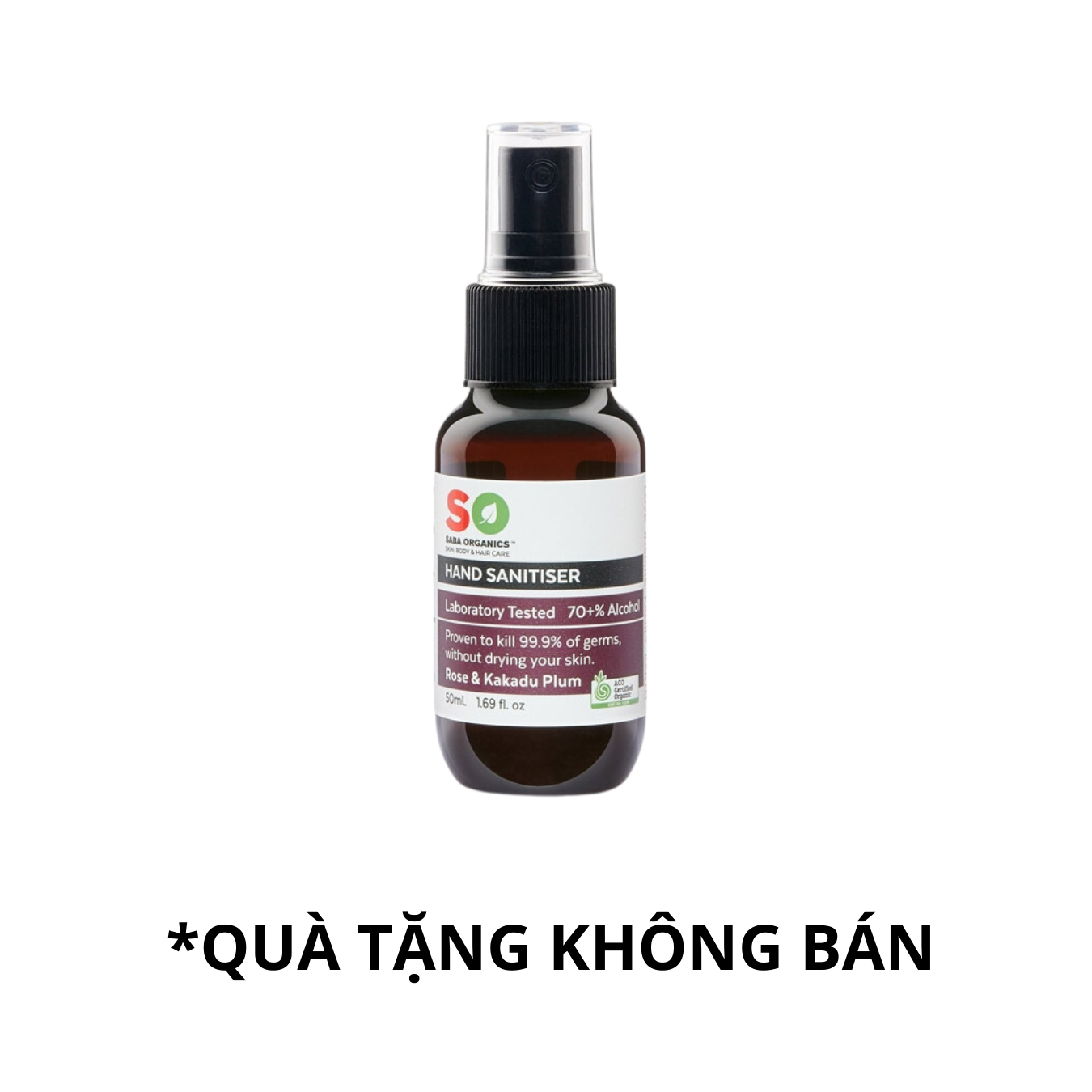 [Gift] Nước Rửa Tay Hương Hoa Hồng Và Mận Kakadu - 50ml