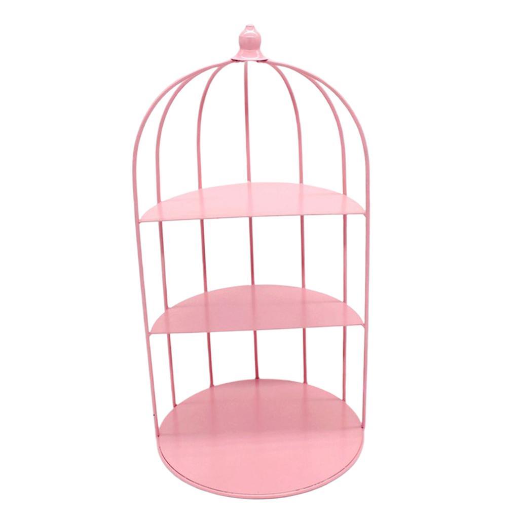 3 Tier Bird Cage Shaped Wedding Party Dessert Stands-Cupcake Stand