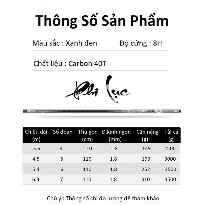 Cần Câu Tay 8h Phi Lục Bản 2023 , Cần Câu Đài 8h