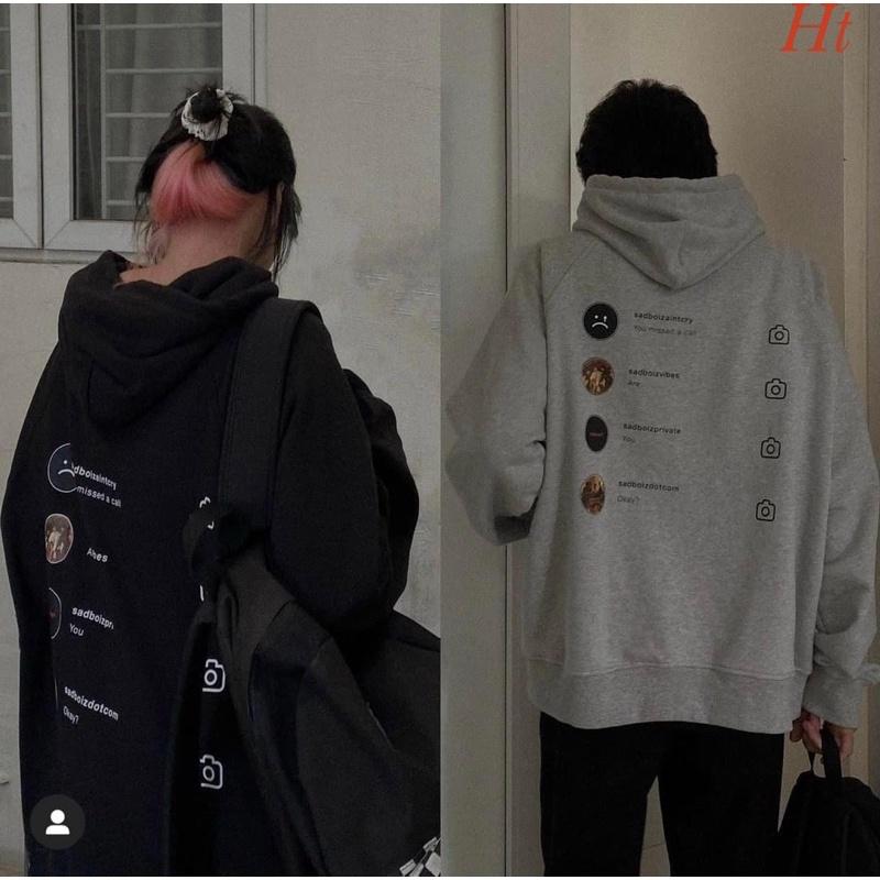 Áo hoodie Sadboiz máy ảnh