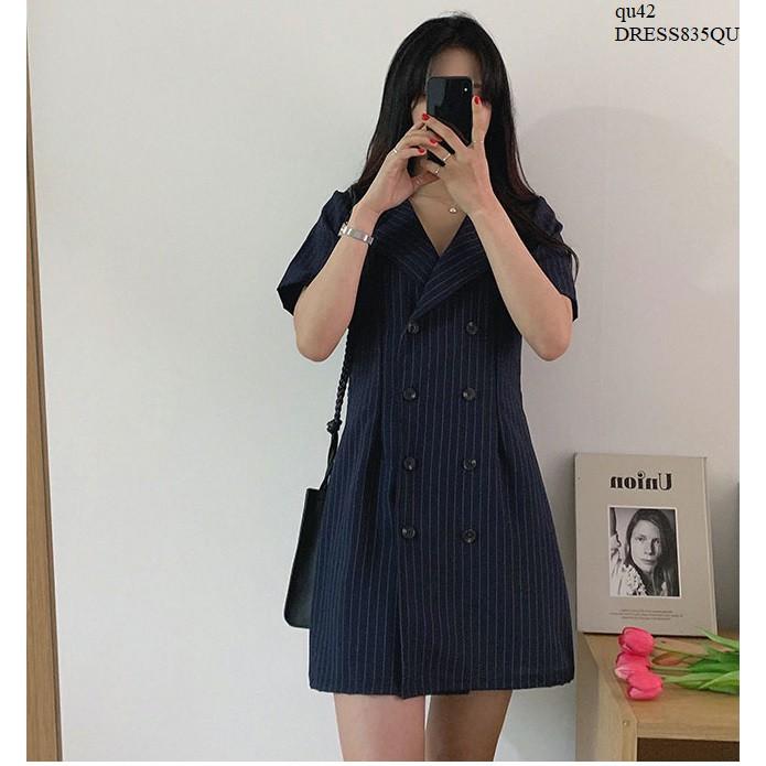 DRESS749 ĐẦM VEST CÔNG SỞ