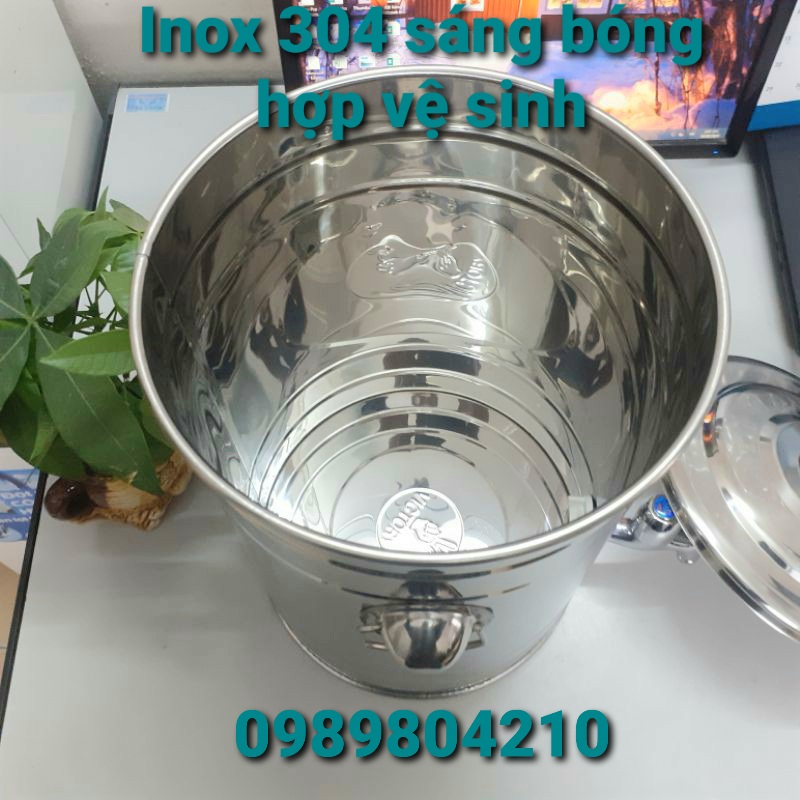 Bình nước inox  25 lit có vòi SUS 304,Bình đựng nước inox có vòi,bình nước inox