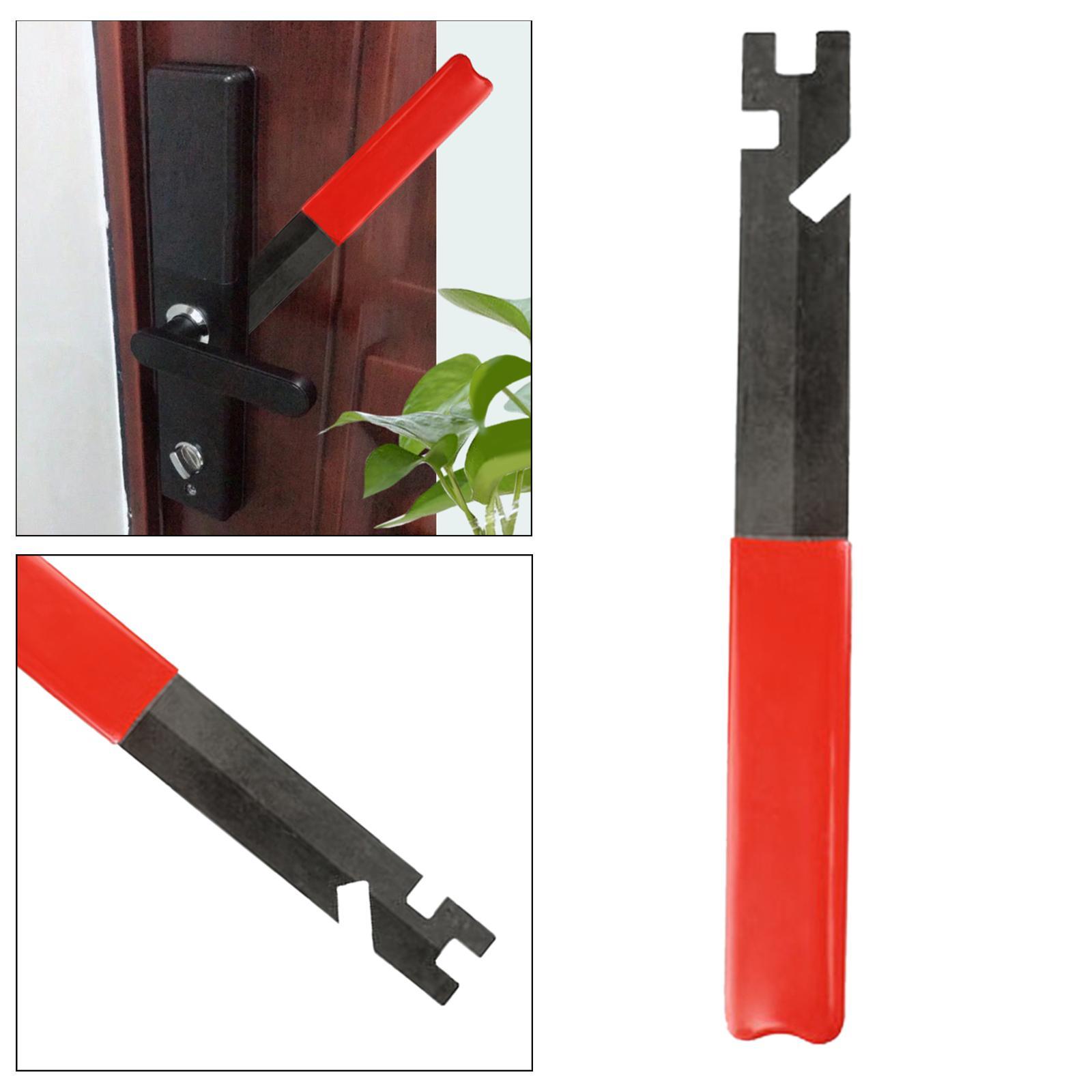 Fingerprint Lock Panel Tool Door Handle Panel Auxiliary Tool Steel Sheet