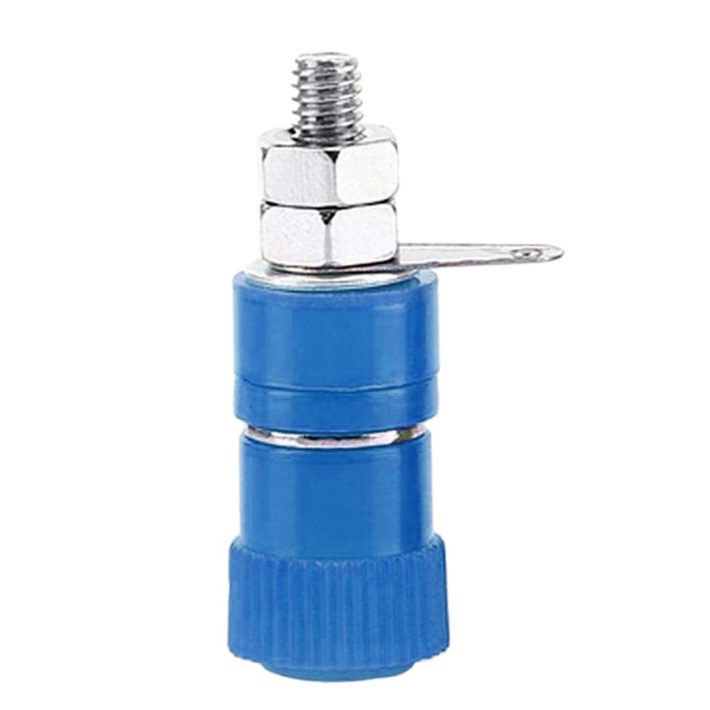 4mm Banana Ổ Cắm Mạ Niken Gắn Kết Nut Nut Jack Kết Nối