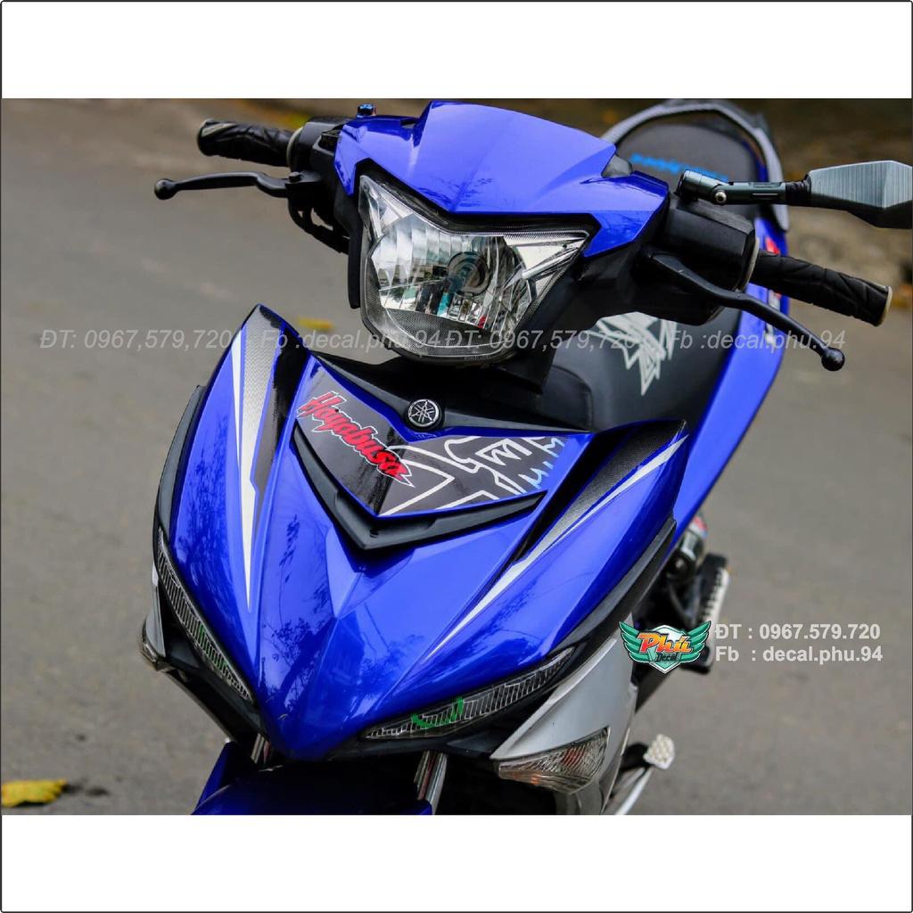 Tem Rời Exciter 150 Bạc xanh Hayabusa