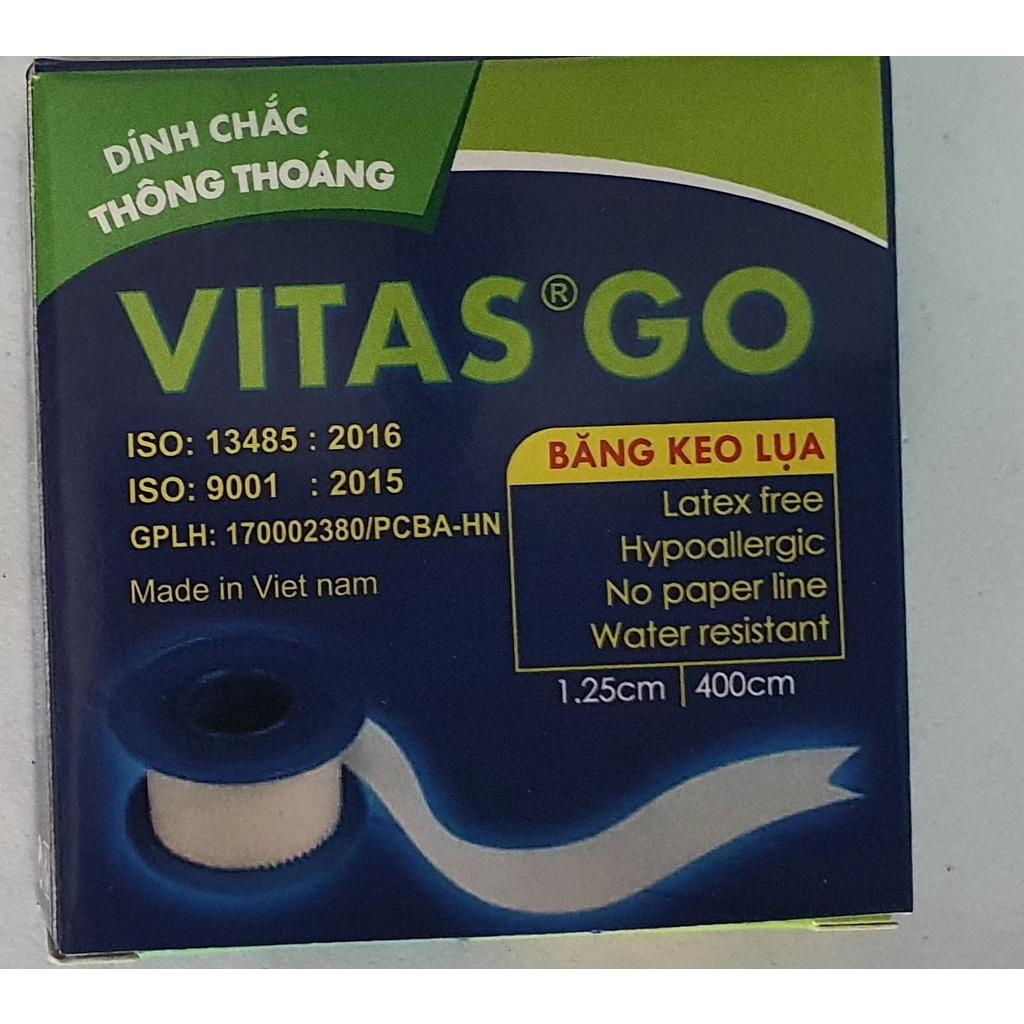 Băng Keo Lụa VIDUGO, VITAS'GO Khổ 1.25 cm (0.5in) Độ Dài 400cm (4.5 yards)