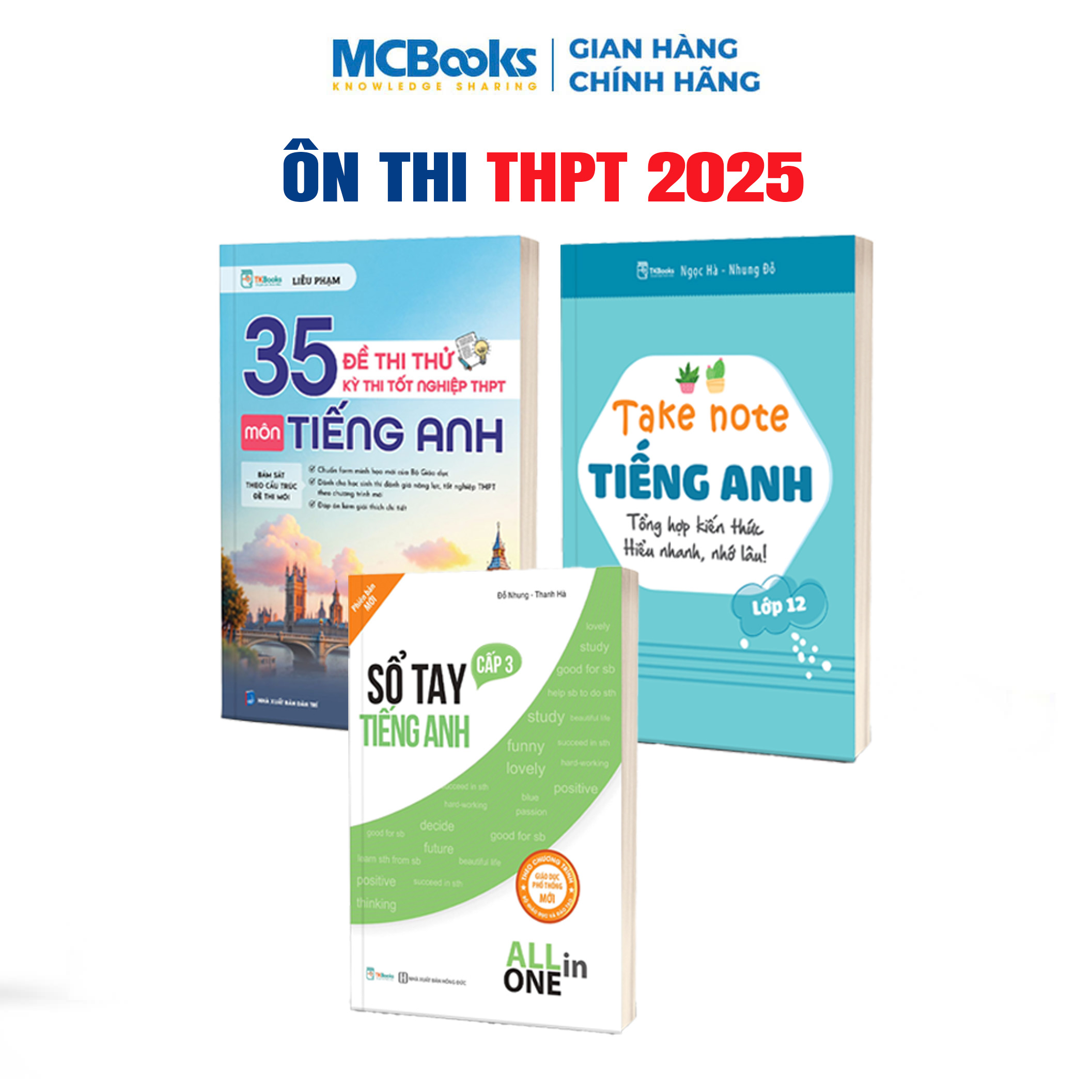 Combo Ôn thi THPT môn tiếng Anh theo chương trình mới