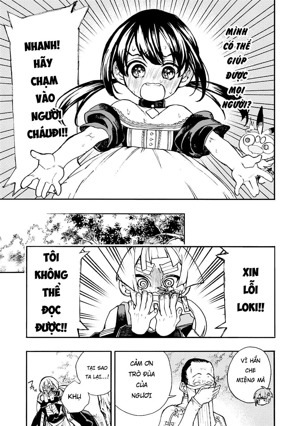 những bức họa quái dị của phù thủy chapter 7.2 6